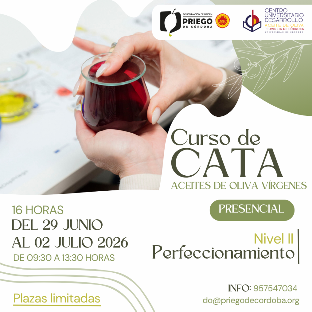 Imagen Nueva edición del curso de perfeccionamiento en análisis sensorial de aceites de oliva en Priego de Córdoba